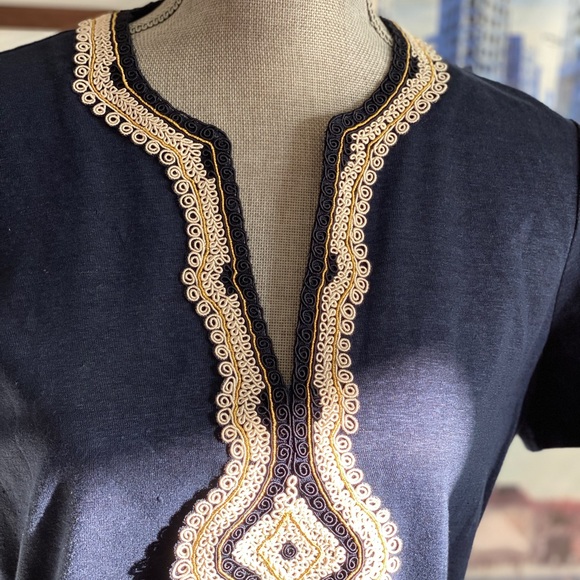 Tory Burch Navy dress - Picture 5 of 6